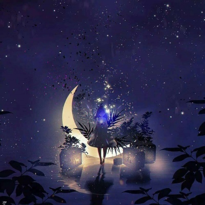 兽设星空场景设计兽圈社群